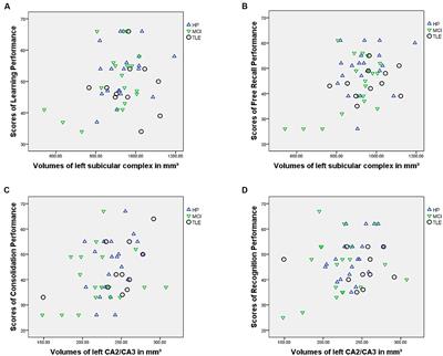 Verbal memory depends on structural hippocampal subfield volume